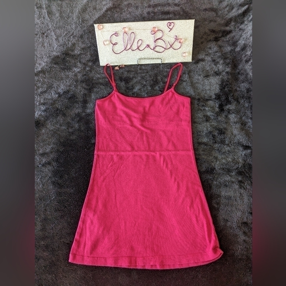 Long Pink Tank